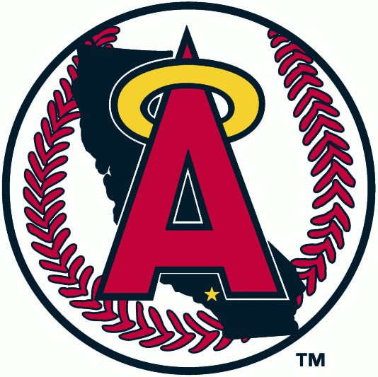 Los Angeles Angels 1986-1992 Primary Logo vinyl decal